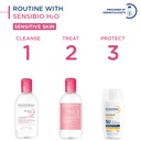 Bioderma Sensibio H2O Soothing Micellar Water (Facial Non-Rinse Cleanser for Sensitive Skin)