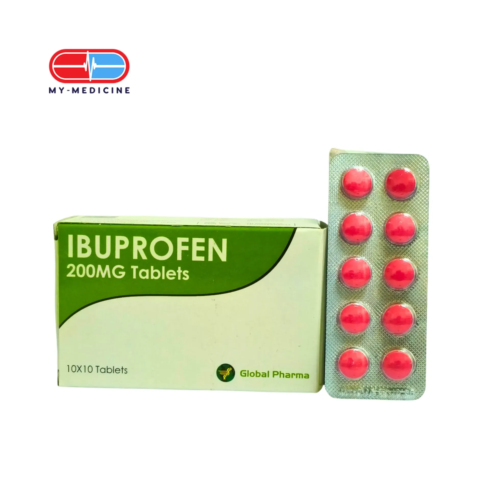 [MD131665] Ibuprofen-200mg Global Pharma