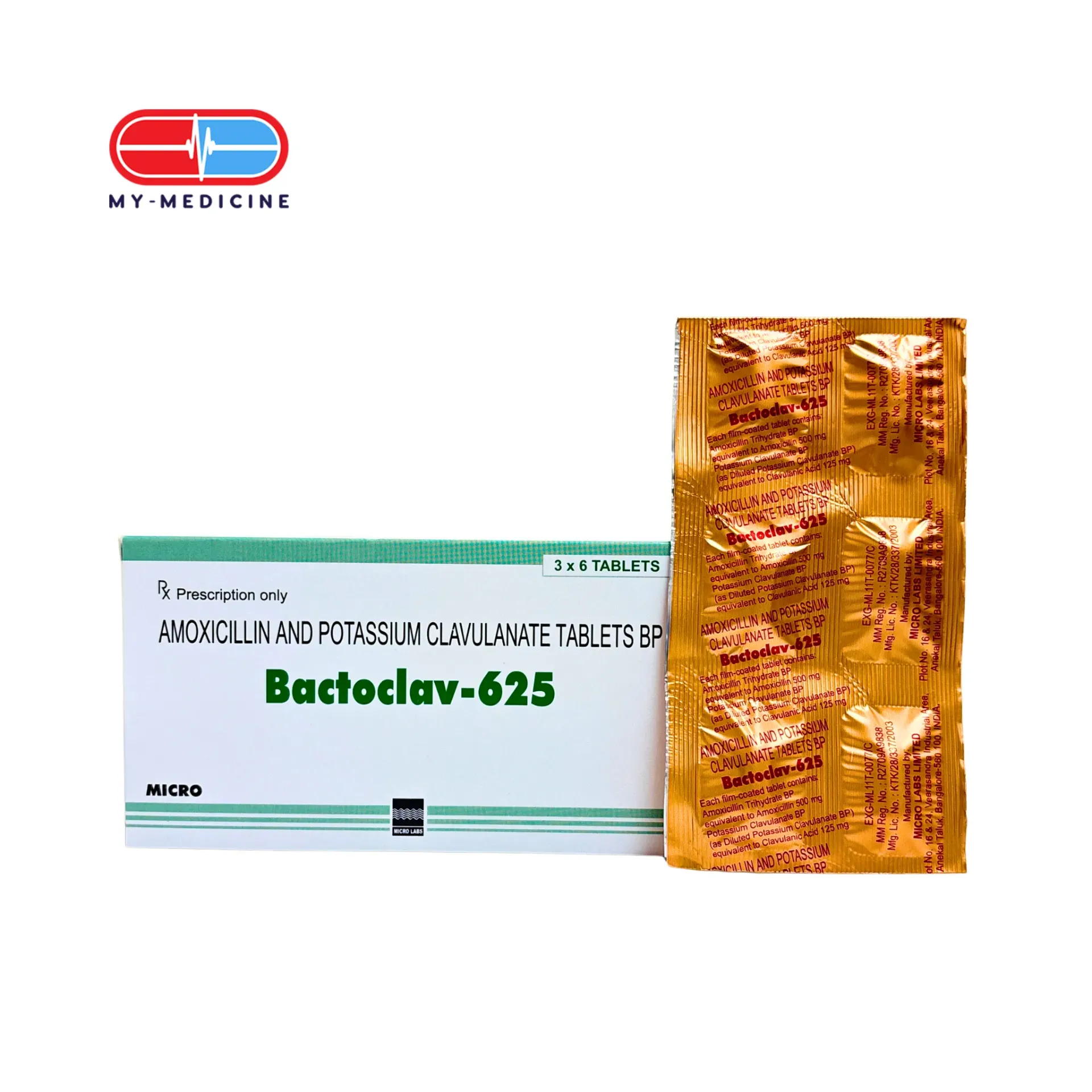 [MD131673] Bactoclav 625mg