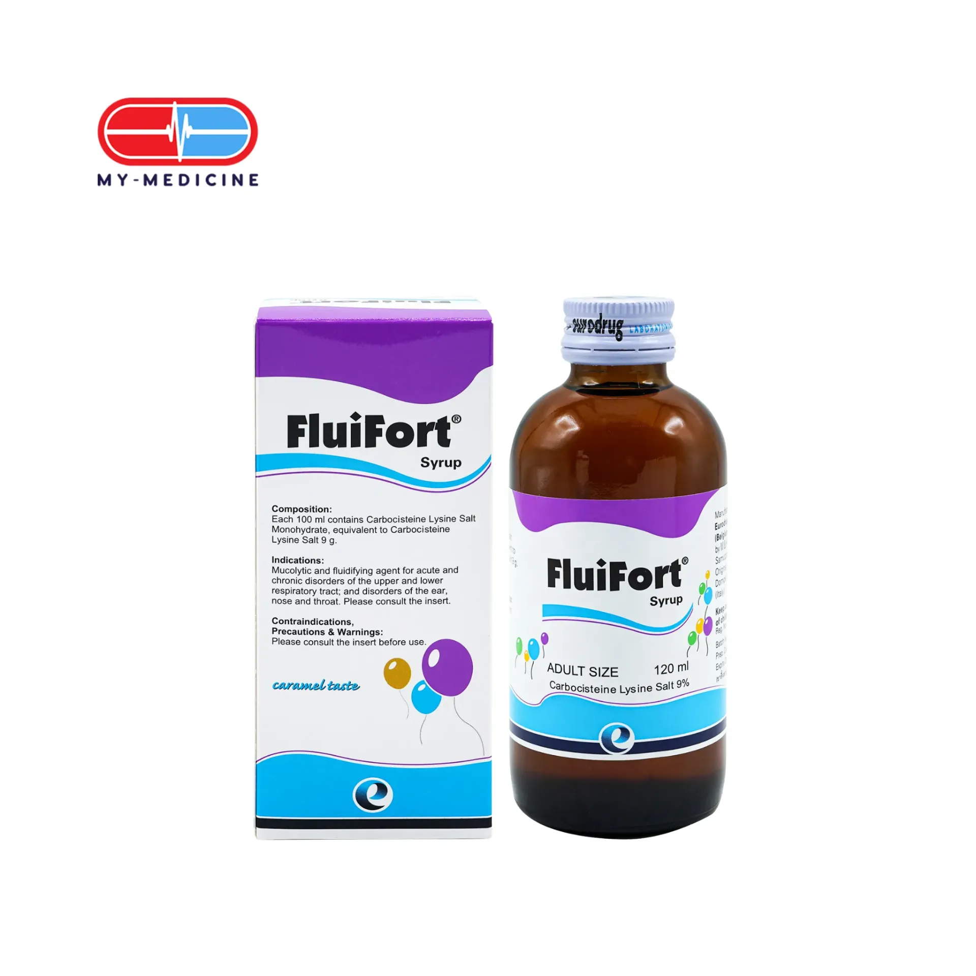 [MD110152] Fluifort Syrup 120ml