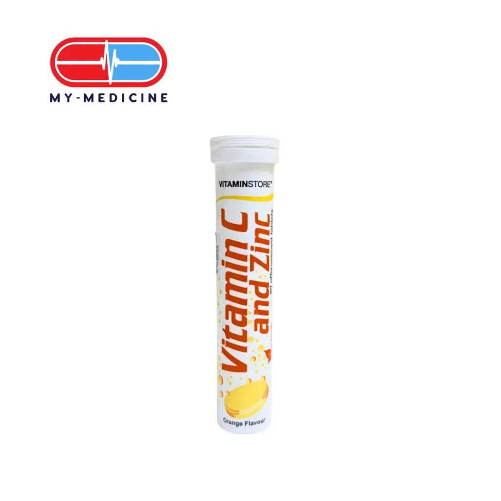 [MD131718] VITAMINSTORE Vitamin C and Zinc 20 effervescent tablets
