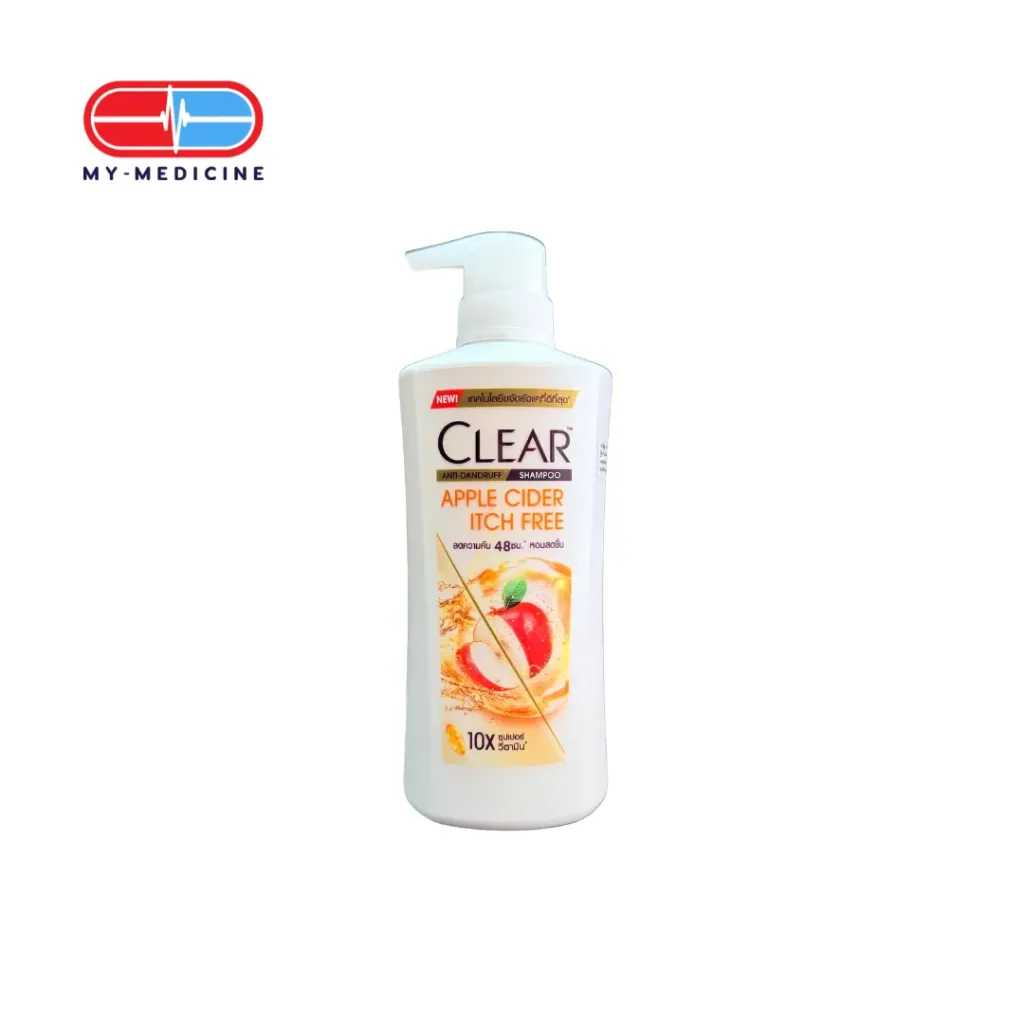 [CP050102] Clear Anti-Dandruff Apple Cider Itch Free Shampoo 350ml