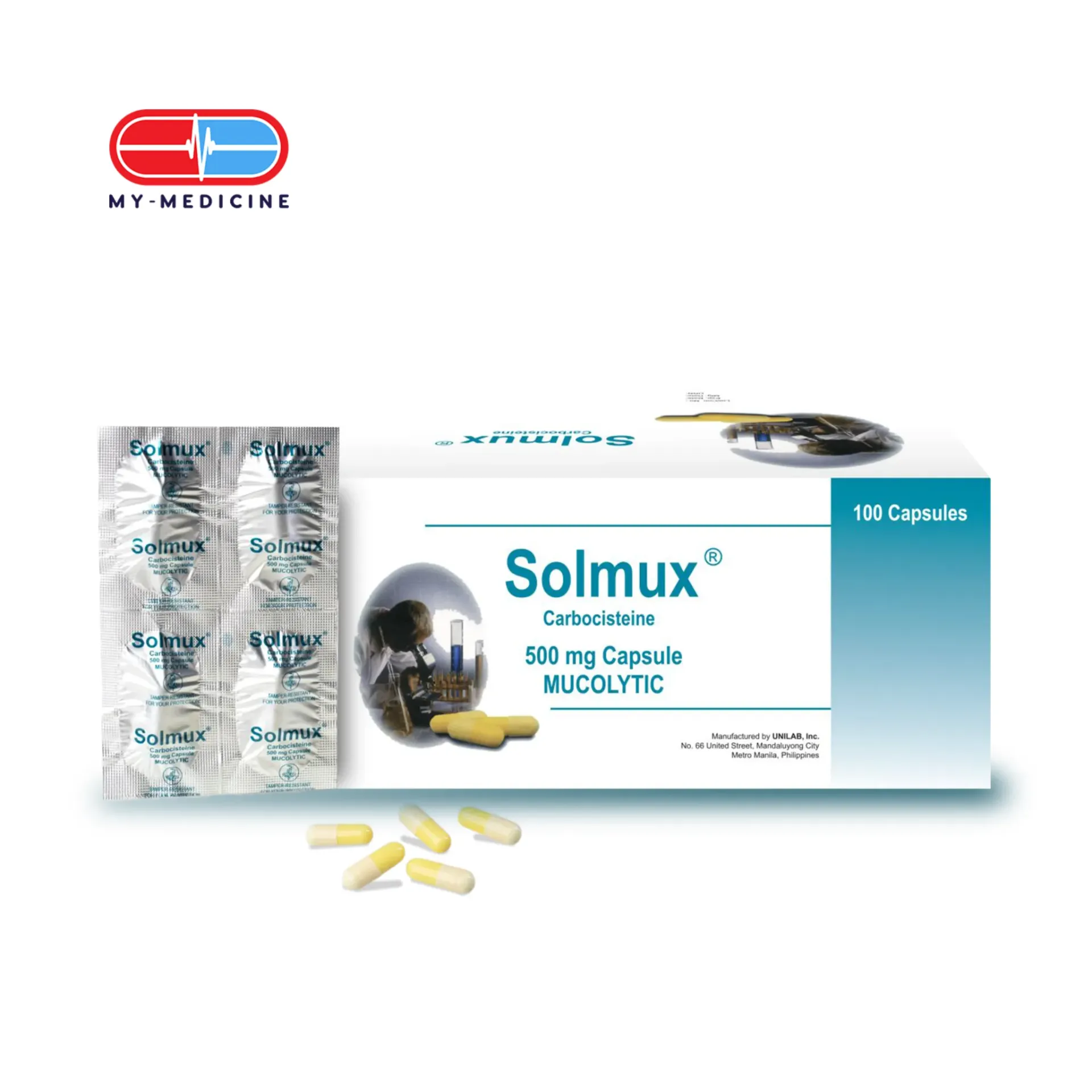 Solmux 500 mg