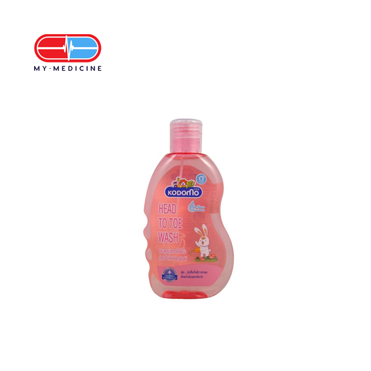 [CP040017] Kodomo Head to Toe Wash (Pink Hanabaki) (100 ml)