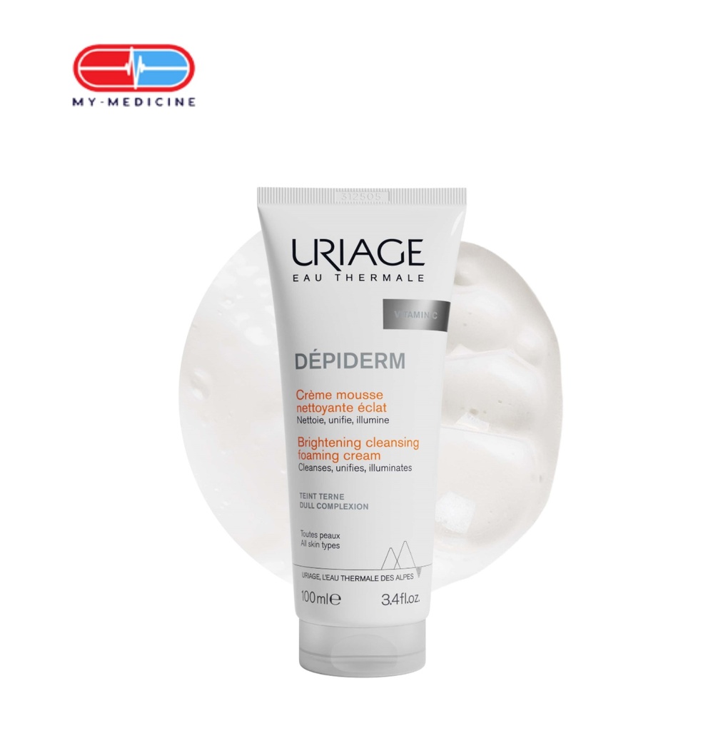 Uriage Depiderm Brightening Cleansing Foam 100 ml (Waiting time 2-3 days)