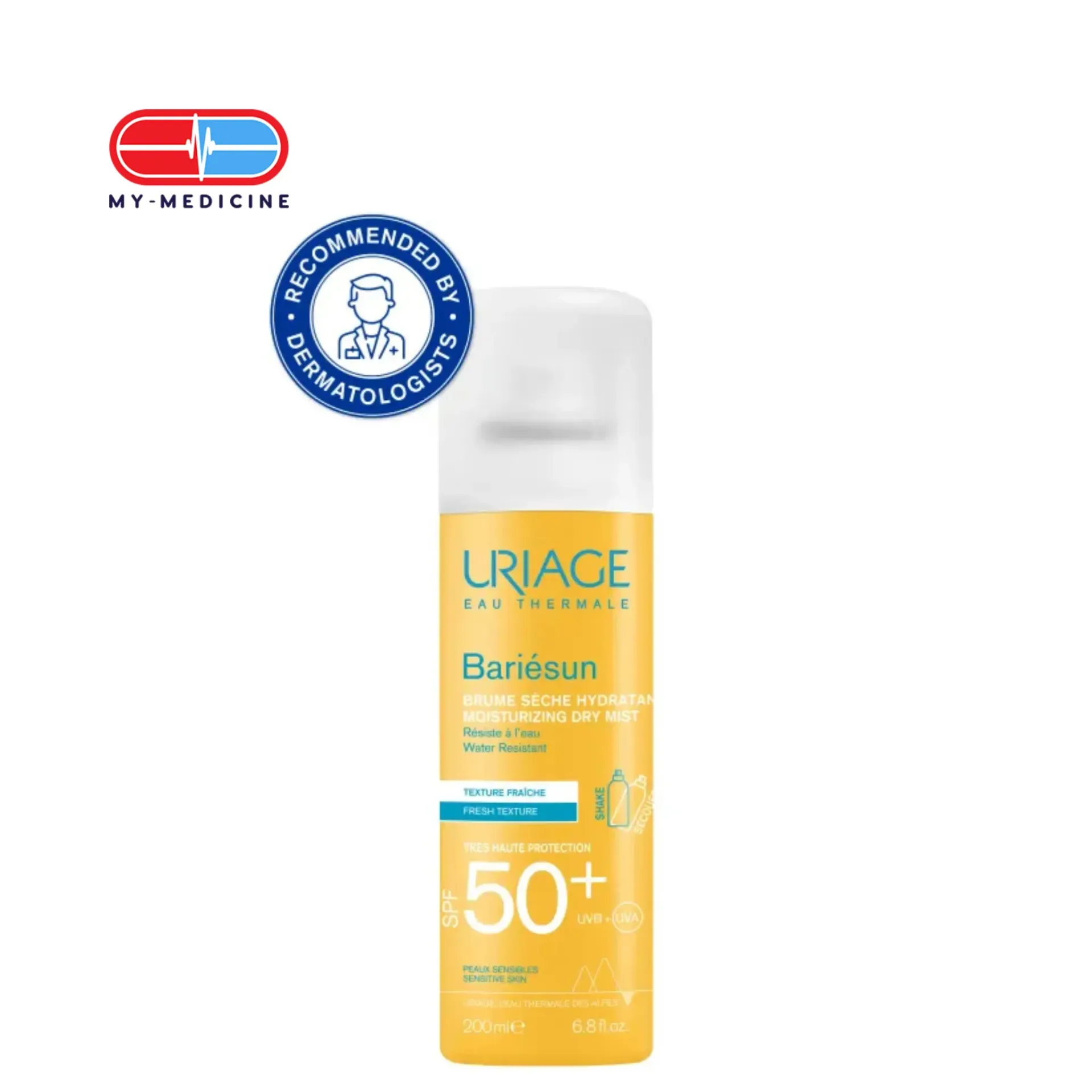 Uriage Bariesun SPF 50+ Dry Mist 200 ml Exp date: 12/26