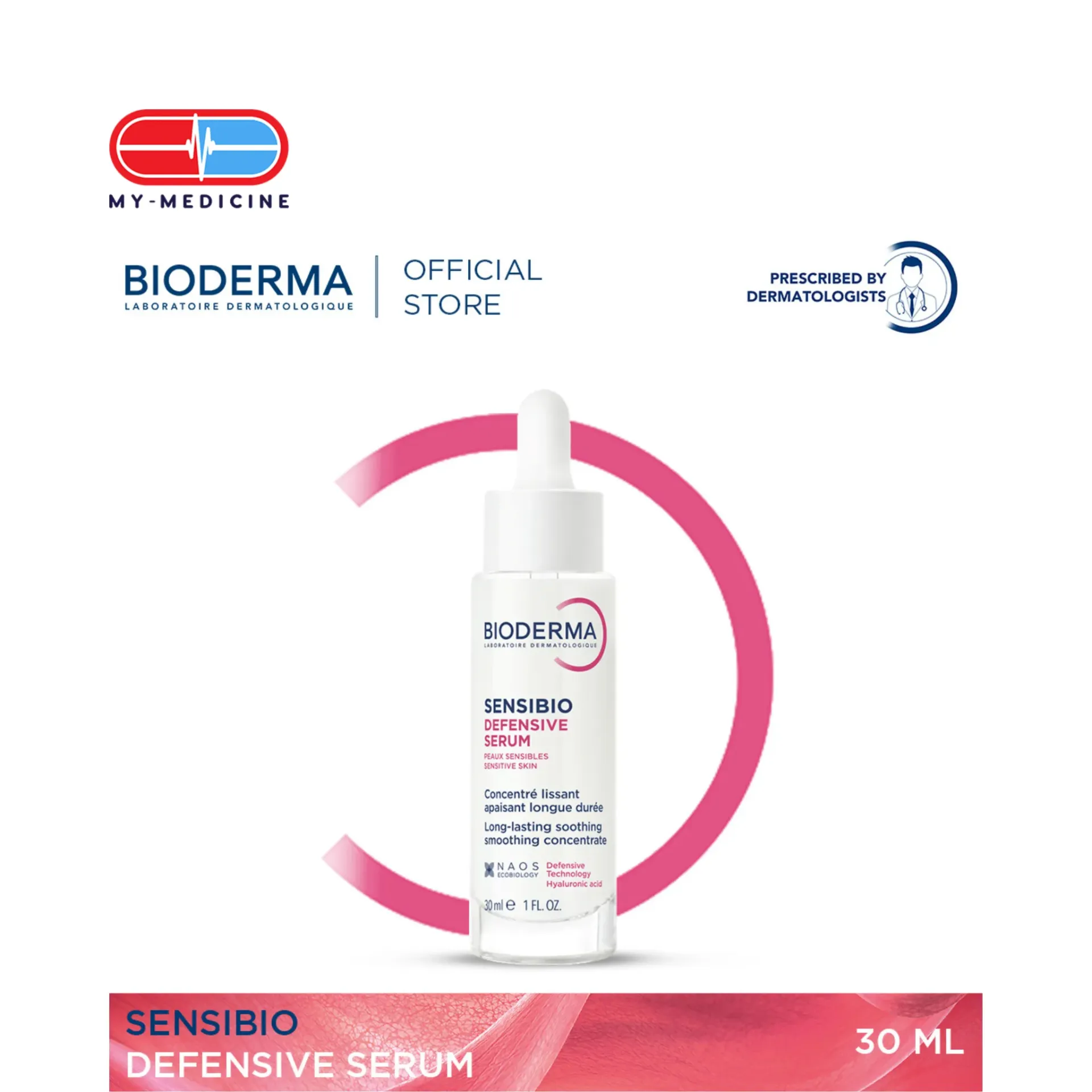 Bioderma Sensibio Defensive Soothing Serum 30ml