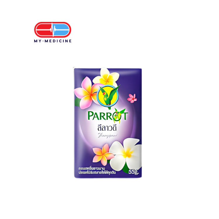 [CP040288] Parrot Fangipani Soap (Purple)-L