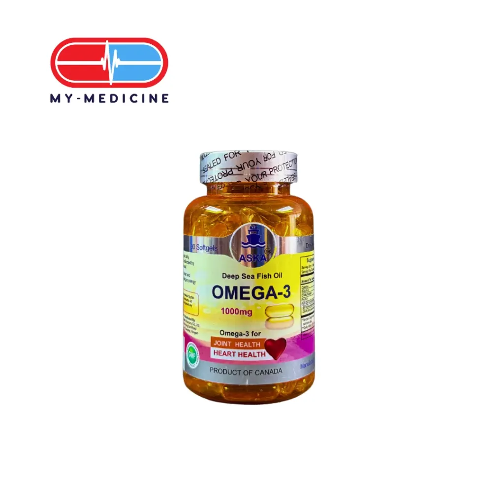 [MD131229] Aska Deep Sea Fish Oil Omega-3 1000 mg