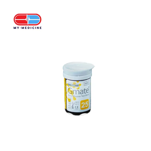 [MA080207] Gmate Blood Glucose Test Strips (25's)x2