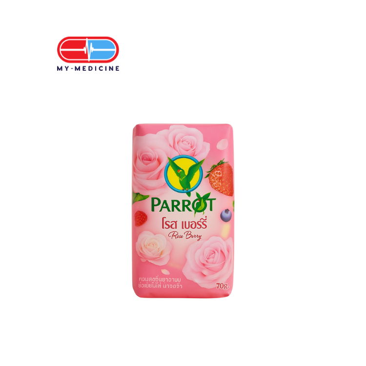[CP040474] Parrot Rose Berry Soap (S)