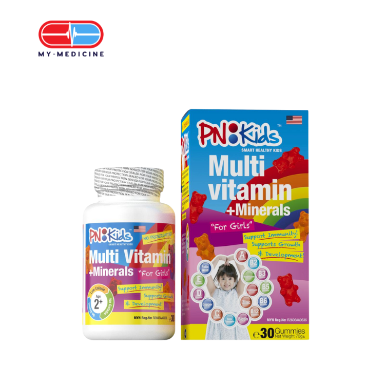 [MD131465] PN Kids Multivitamins+ Minerals (Girls) 30s Gummies