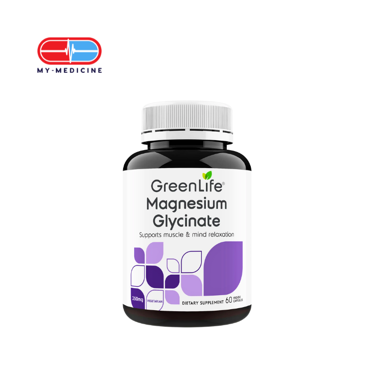 [MD131475] GreenLife Magnesium Glycinate 60 Caps