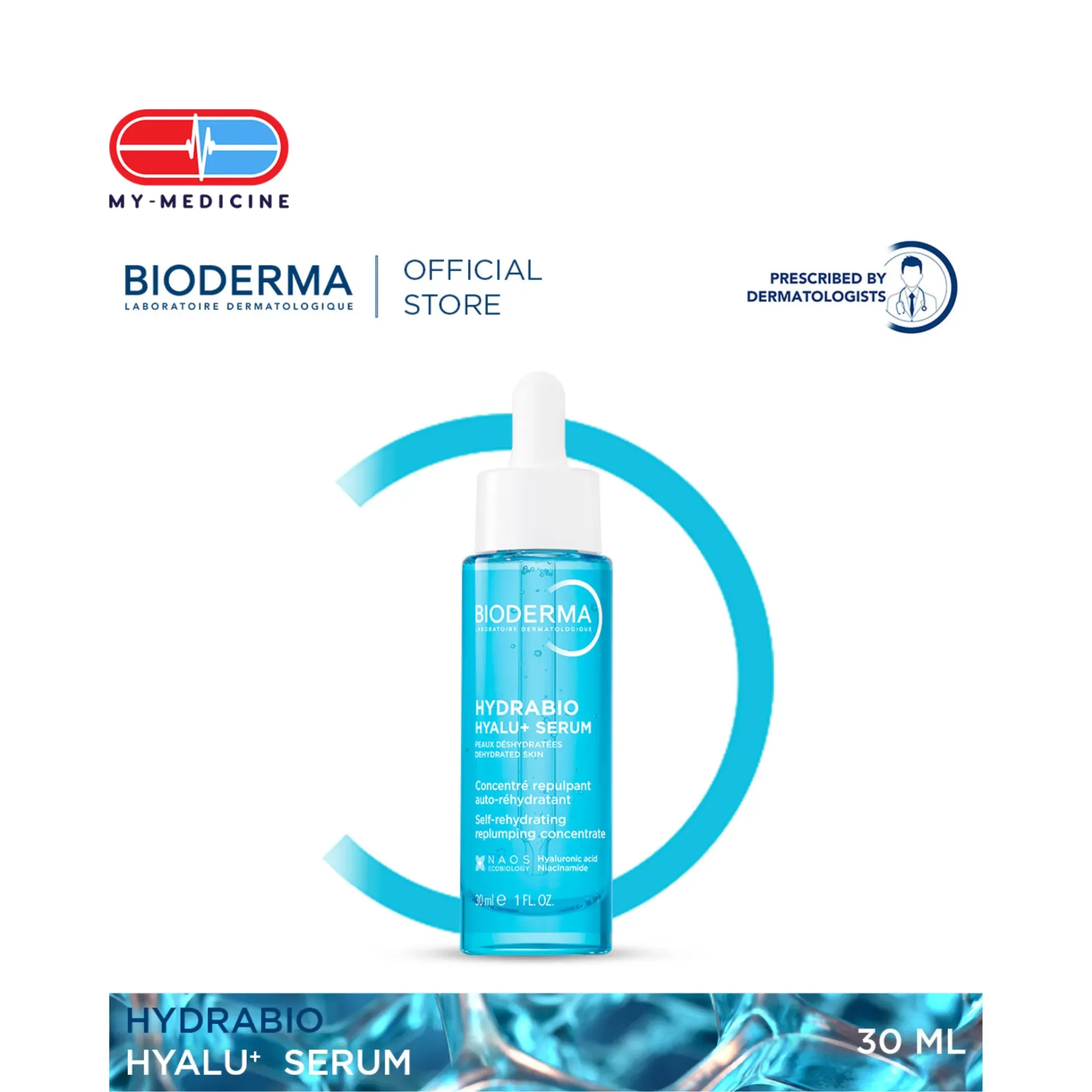 Bioderma Hydrabio Hyalu+ Serum 30ml (Waiting Time 2- 3days)