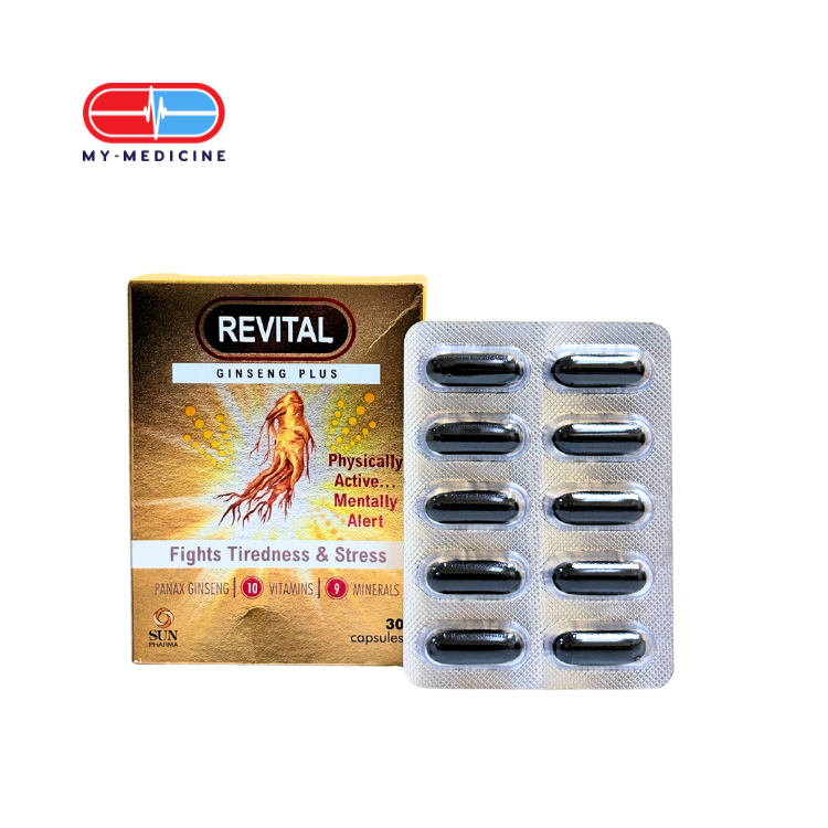 [MD131576] Revital Ginseng Plus 10 Capsules