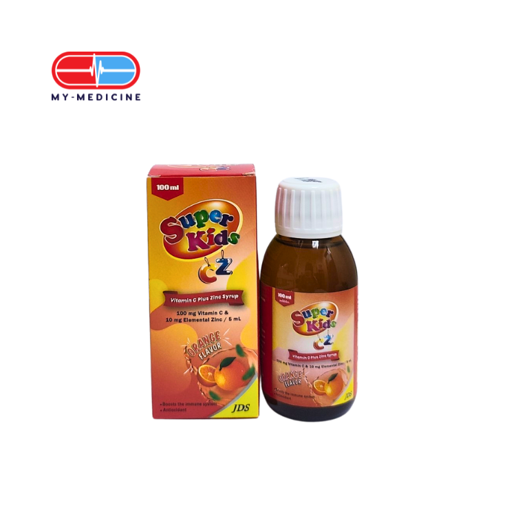 [MD110139] SuperKids CZ Syrup 100ml (Orange Flavour)