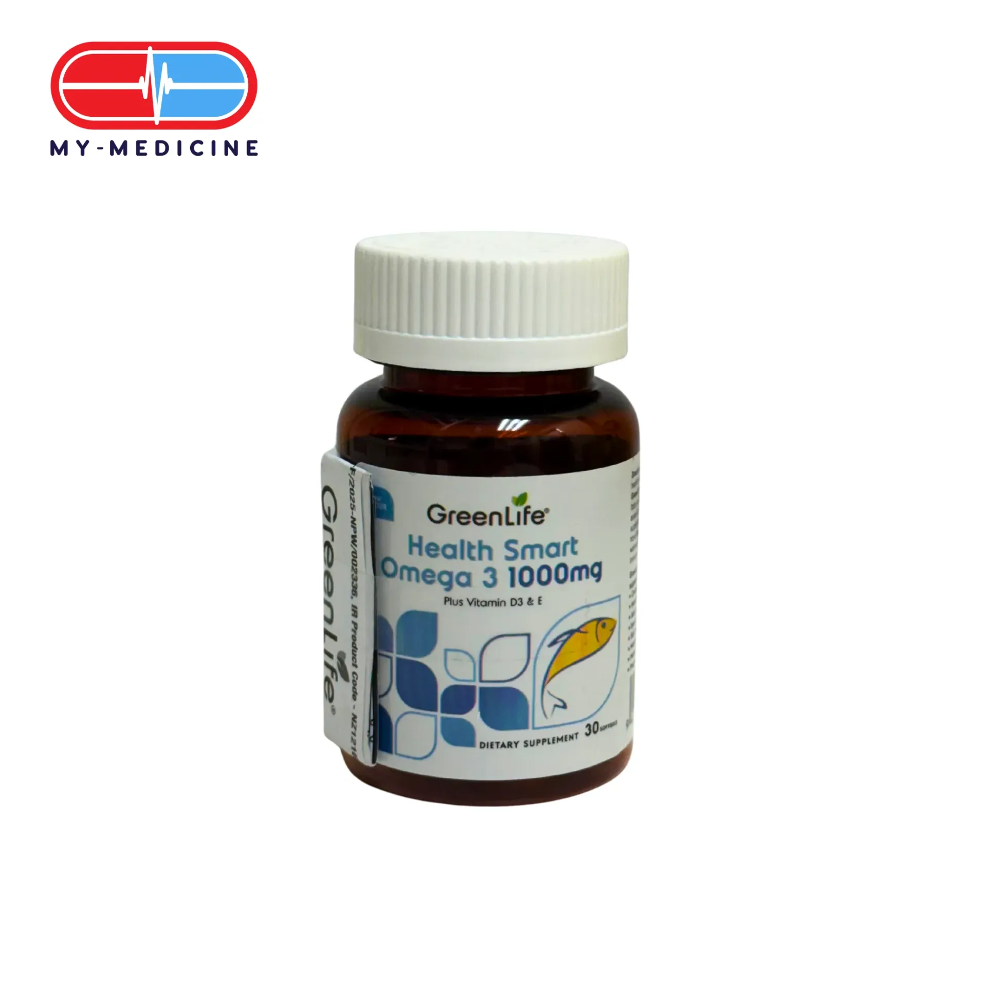 [MD131603] GreenLife Omega 3 1000mg 30pcs