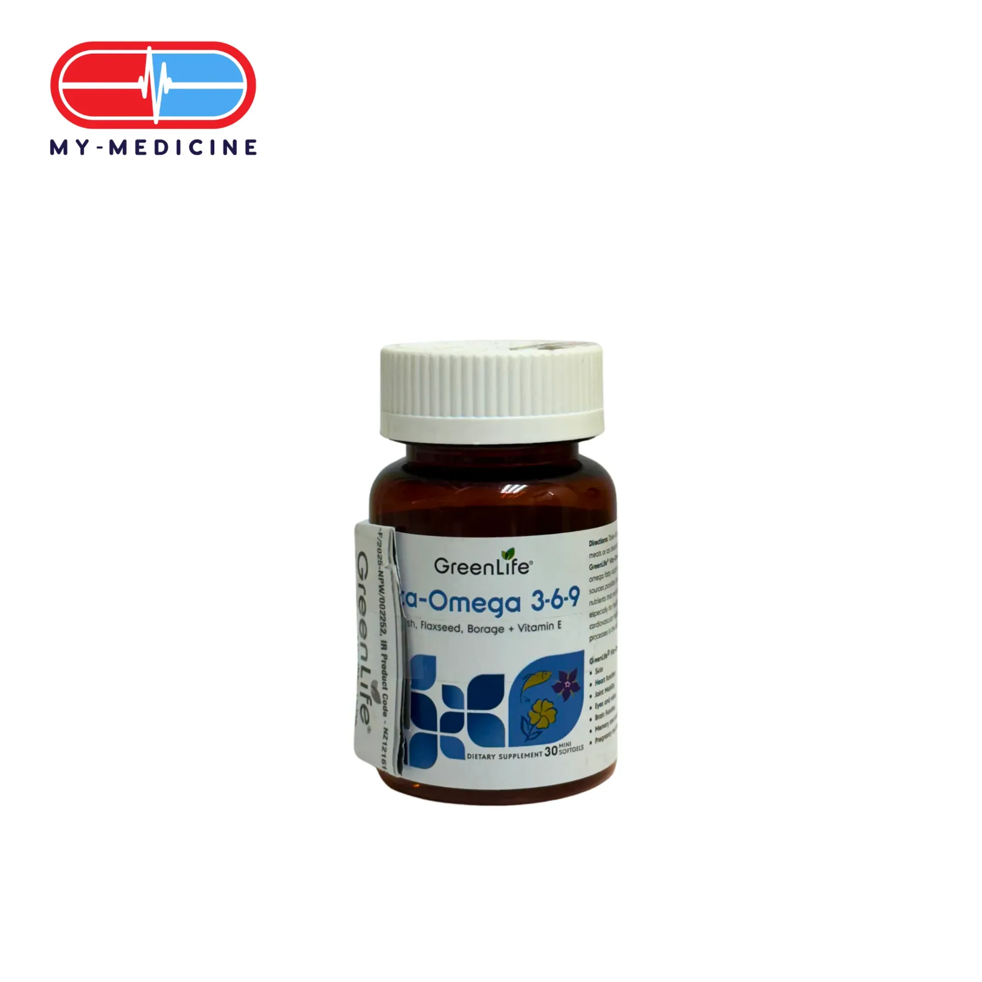 [MD131615] GreenLife Vita-Omega 3.6.9 30pcs