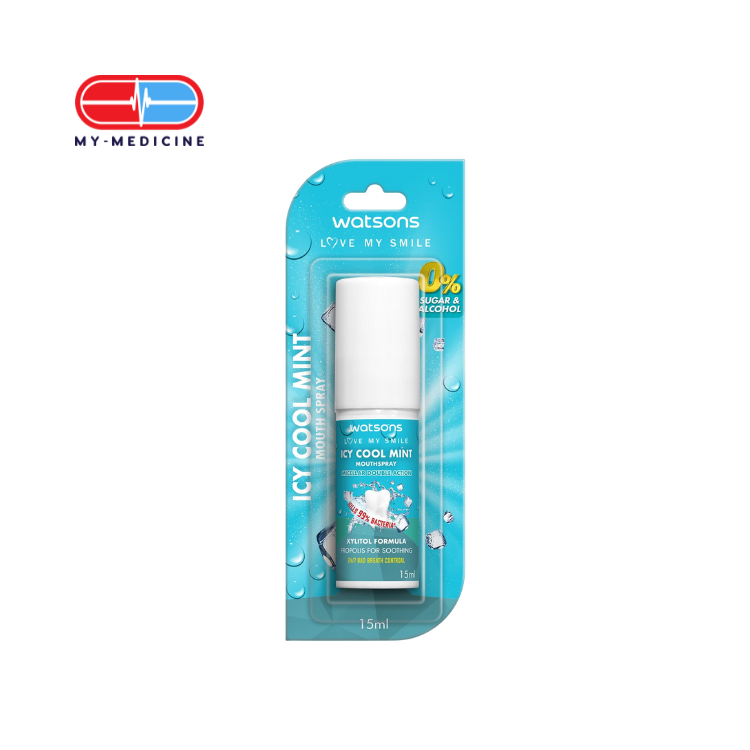 [CP100038] Watsons Icy Cool Mint Mouth Spray 15ml