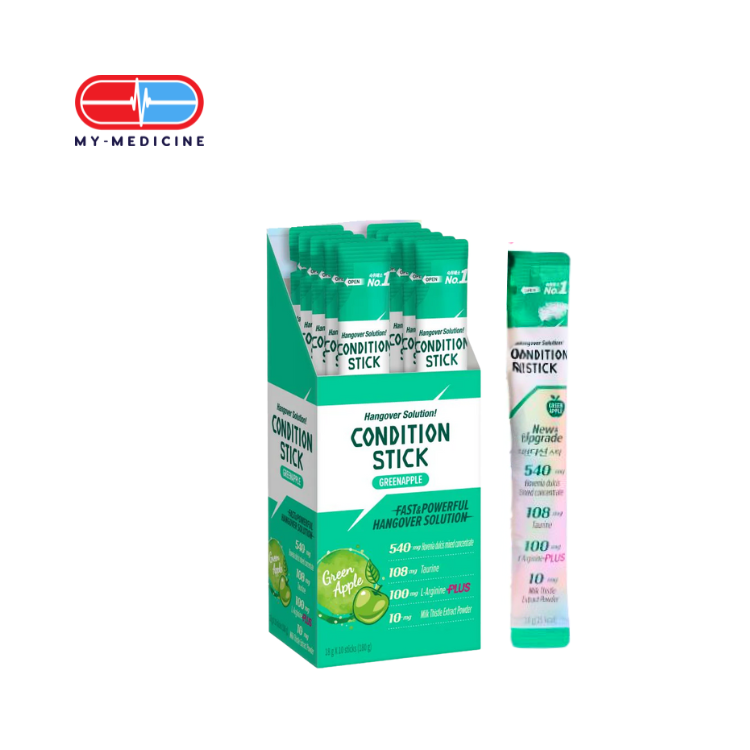 [MD110141] Condition Hangover Solution Stick (Green Apple Flavor)  ( Exp Date- 3/27)